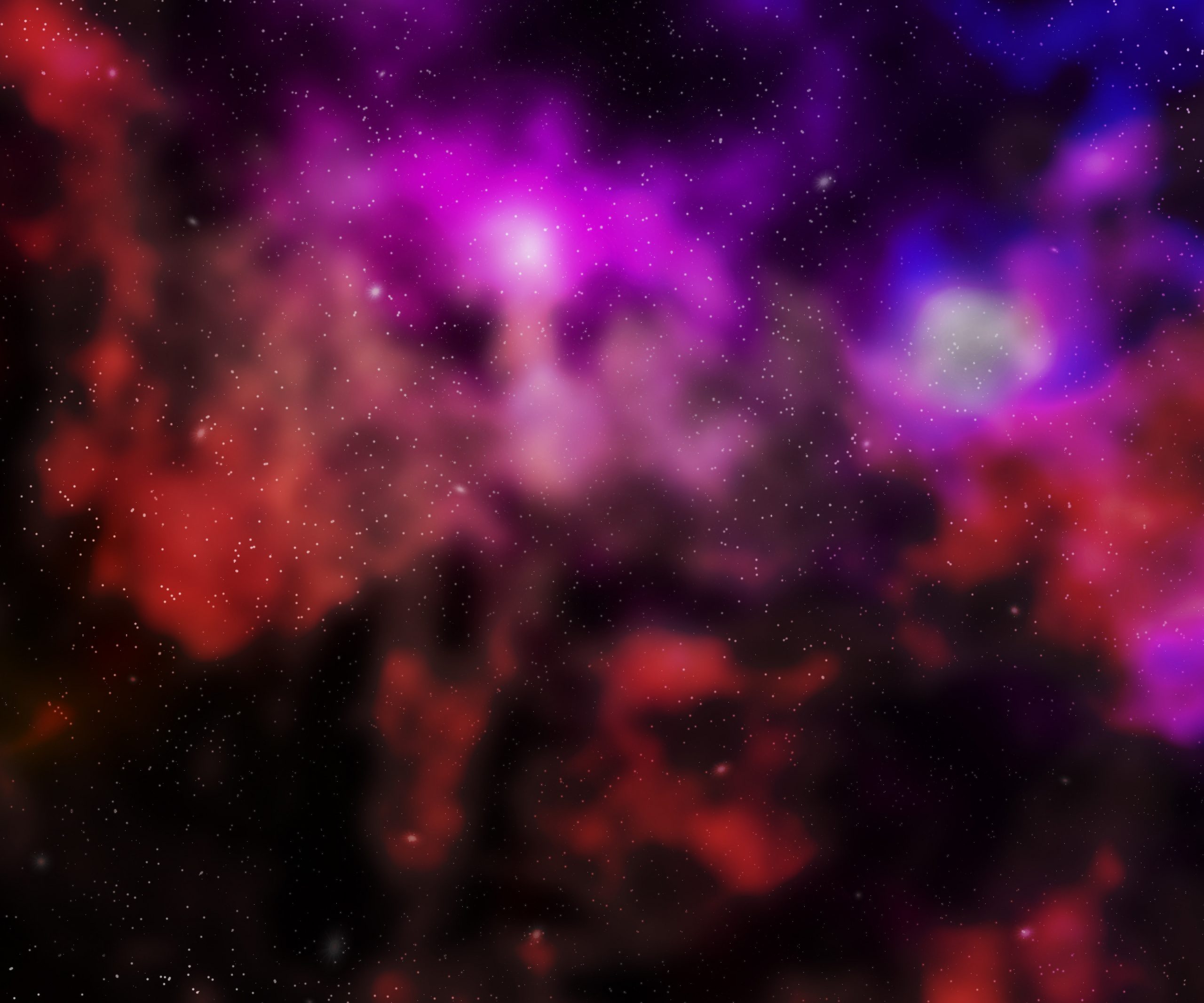Violet Nebula Outer Space Backdrop
